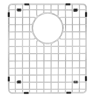 Karran GR-3015 Stainless Steel Bottom Grid 12-3/4" x 14-1/4" fits on sink SKU SU77