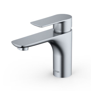 Karran KBF420 Kayes single Hole Single Handle Basin Bathroom Faucet with Matching Pop-up Drain in Stainless Steel