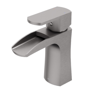 Karran KBF440 Kassel Single Hole Single Handle Basin Bathroom Faucet with Matching Pop-up Drain  in Stainless Steel