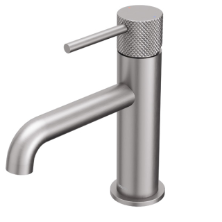 Karran Tryst KBF460 Single-Handle Single Hole Basin Bathroom Faucet with Matching Pop-up Drain in Stainless Steel