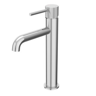 Karran Tryst KBF462 Single-Handle Single Hole Vessel Bathroom Faucet with Matching Pop-up Drain in Chrome