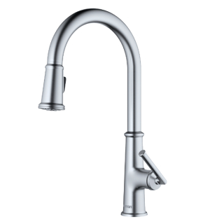 Elwood One-Handle Pull Down Dual Function Sprayer Kitchen Faucet in Stainless Steel