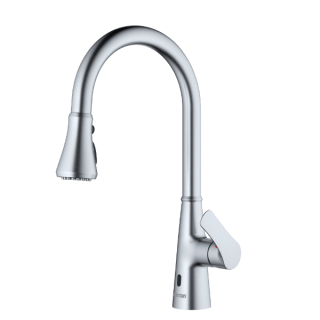 Kadoma Touchless One-Handle Dual Function Sprayer Kitchen Faucet in Stainless Steel