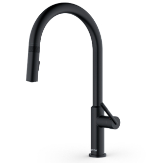 Lagrange One-Handle Pull Down Dual Function Sprayer Kitchen Faucet in Matte Black
