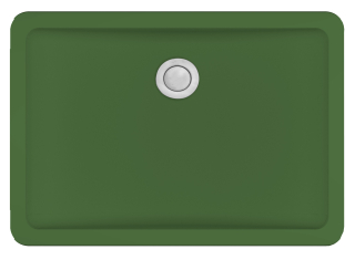 Karran 20' x 14" Seamless Undermount Quartz Vanity Sink-Green